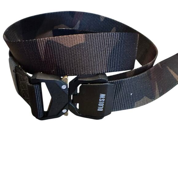 Camo Tactical Webbed Belt Adjustable up to 48” - Picture 1 of 6